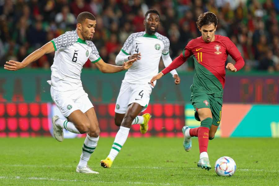 João Félix foi titular diante da Nigéria