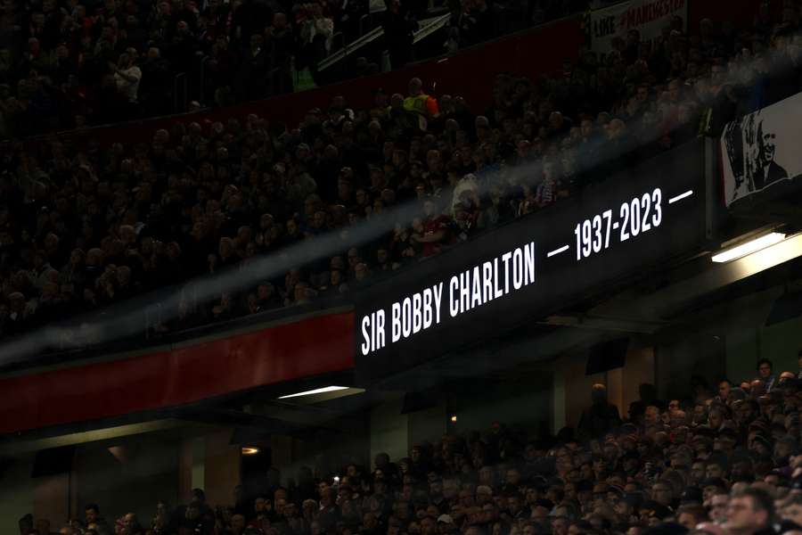 Sir Bobby Charlton morreu a 21 de outubro de 2023