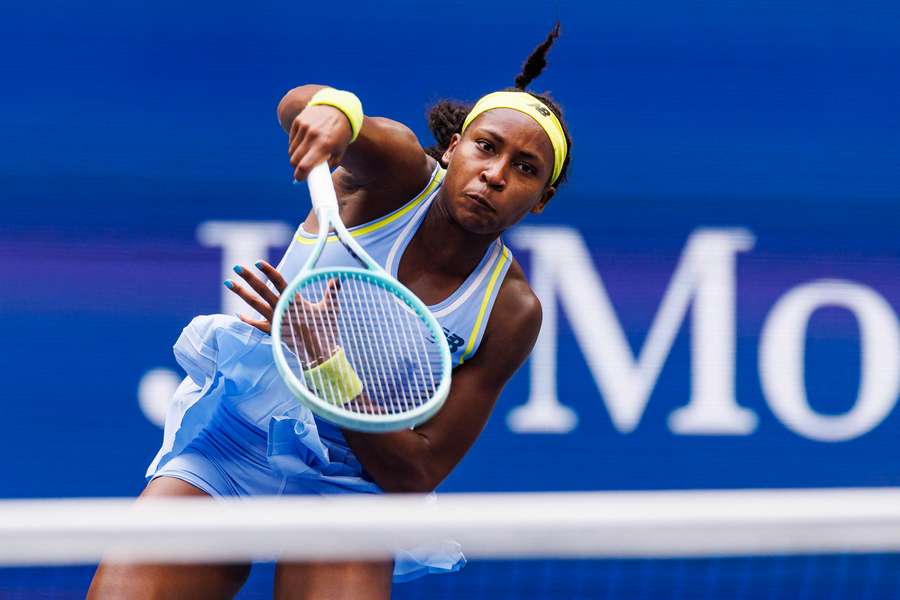 Coco Gauff failed to defend her US Open title