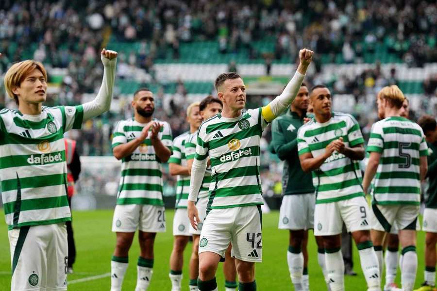 Celtic staat bovenaan in de Schotse Premier League