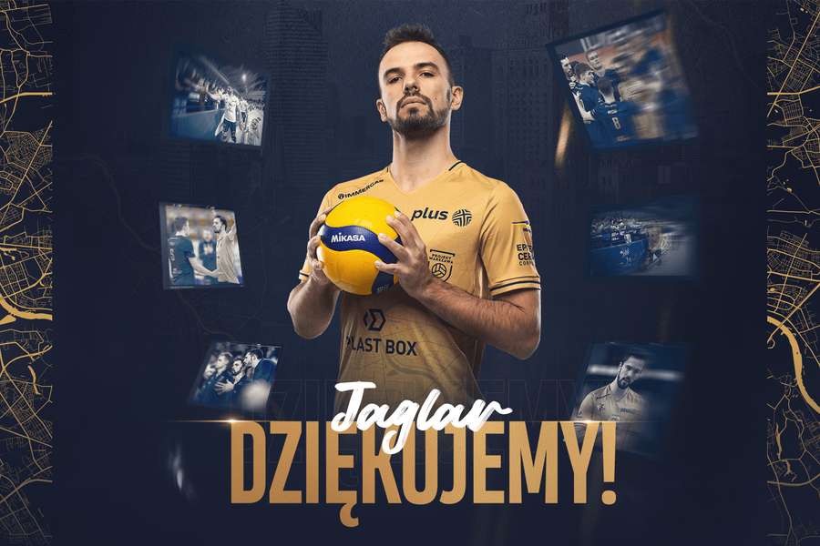 Libero Projektu Warszawa, Dominik Jaglarski, odchodzi z klubu po pięciu sezonach