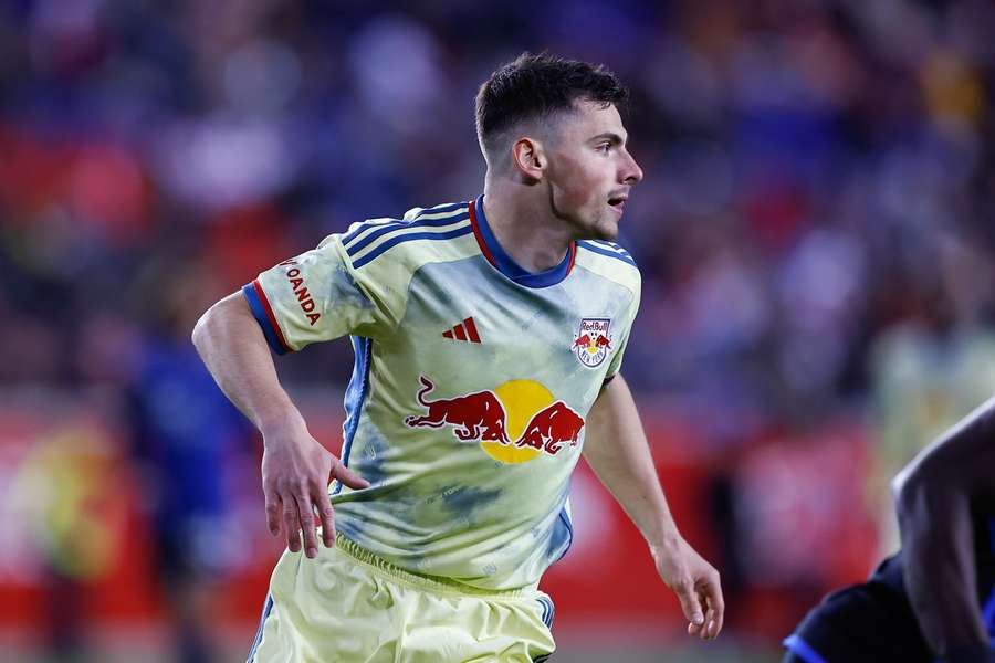 Vanzeir in action for the New York Red Bulls