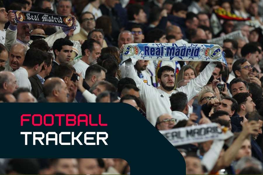 The Bernabeu ahead of Real Madrid's clash with Manchester City