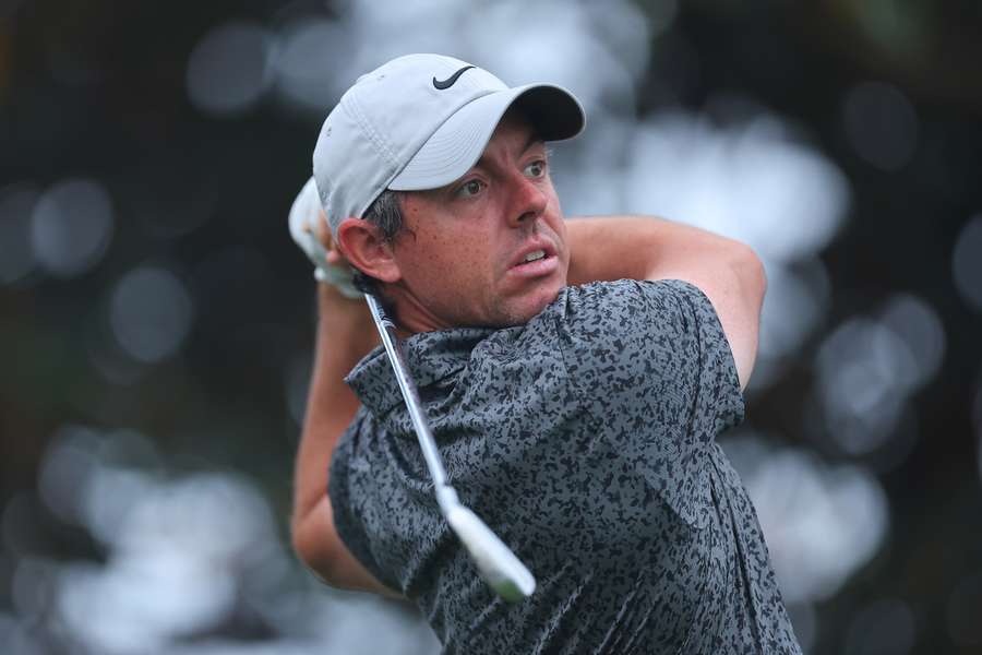 Rory McIlroy of Northern Ireland plays his shot from the second tee during the pro-am prior to the Arnold Palmer Invitational