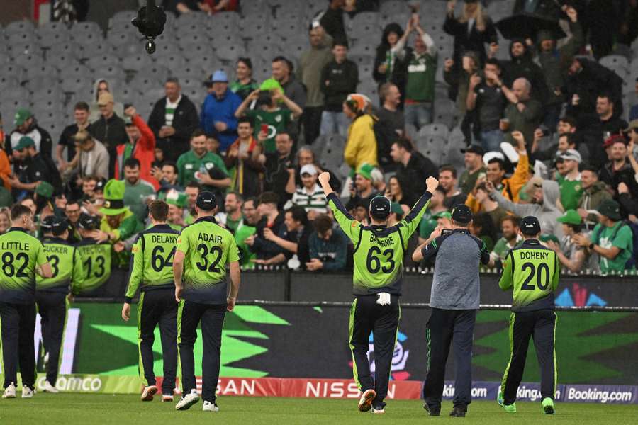 Balbirnie stars as Ireland stun England for famous win at T20 World Cup