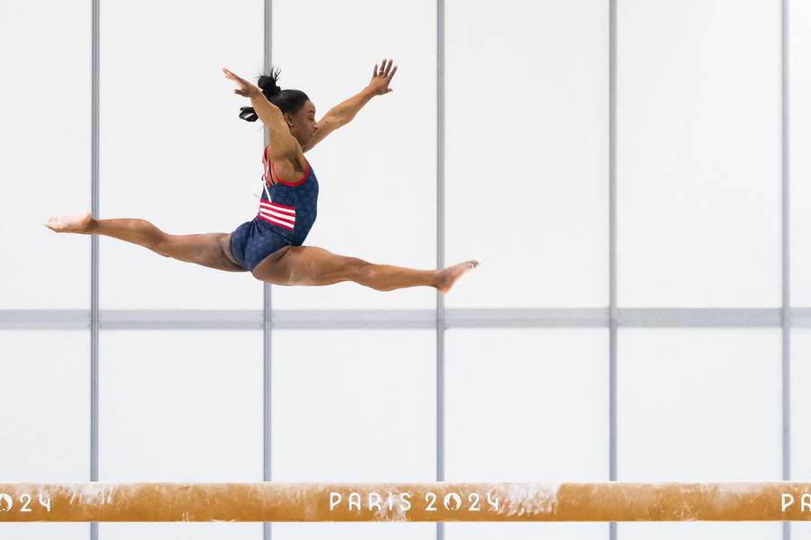 Simone Biles é uma das esperanças dos Estados Unidos