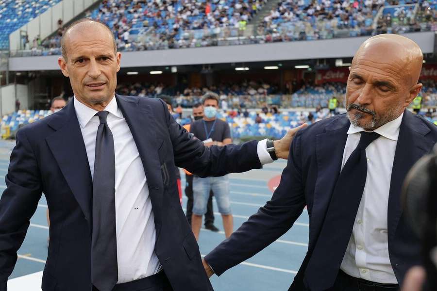 Allegri and Spalletti come together