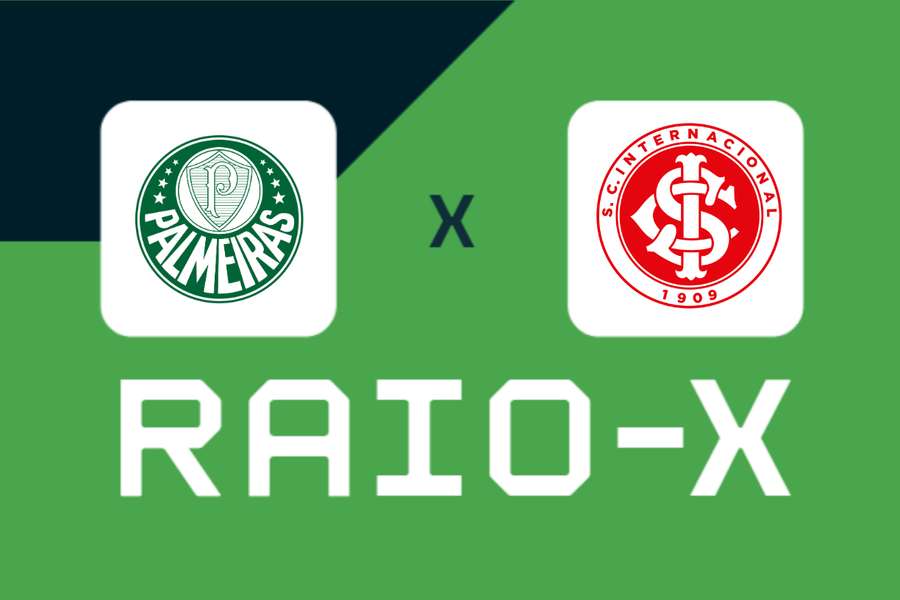 Palmeiras x Internacional - Raio-X da Partida: dados e estatísticas (Brasileirão) Palmeiras x Internacional - Raio-X da Partida: dados e estatísticas (Brasileirão)