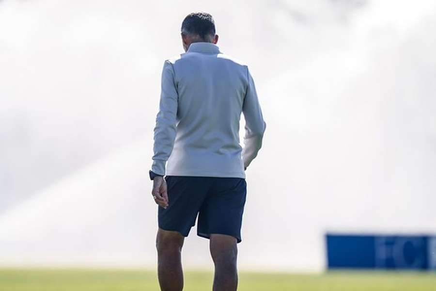 Sérgio Conceição, treinador do FC Porto, no Olival