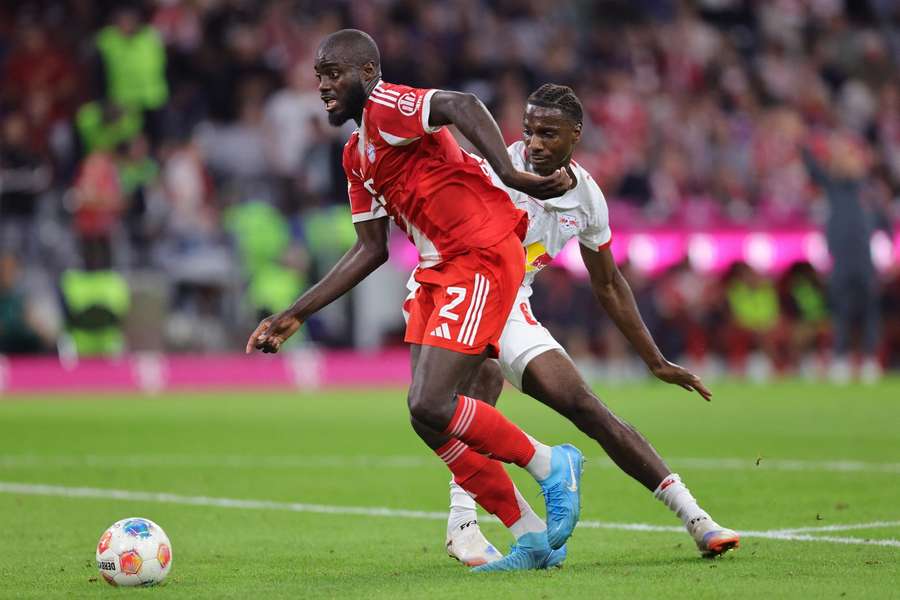 Upamecano avec le Bayern.