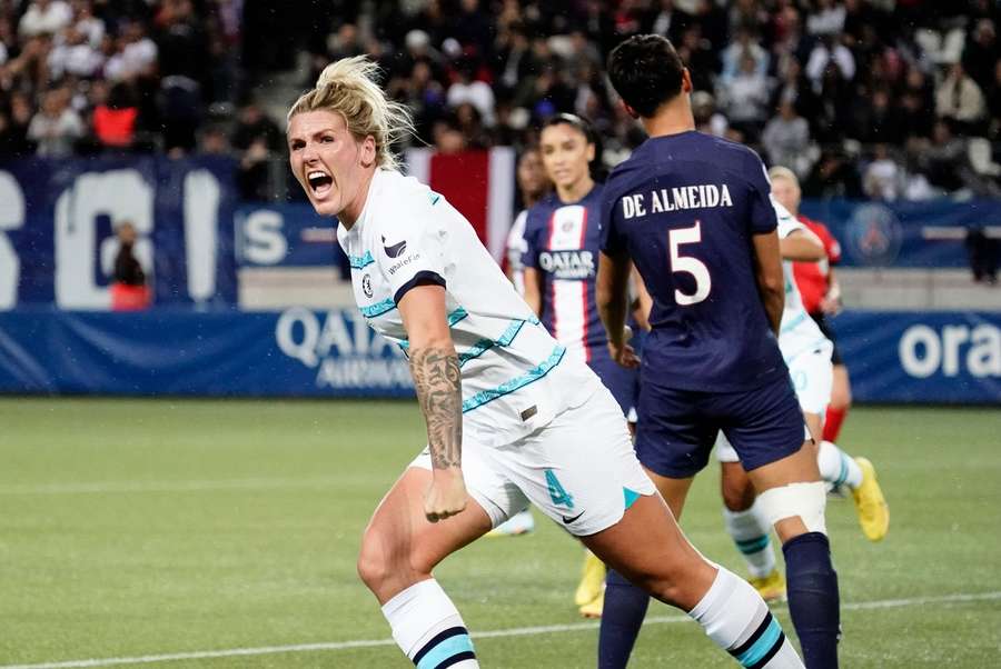 Millie Bright, autrice du seul but du match