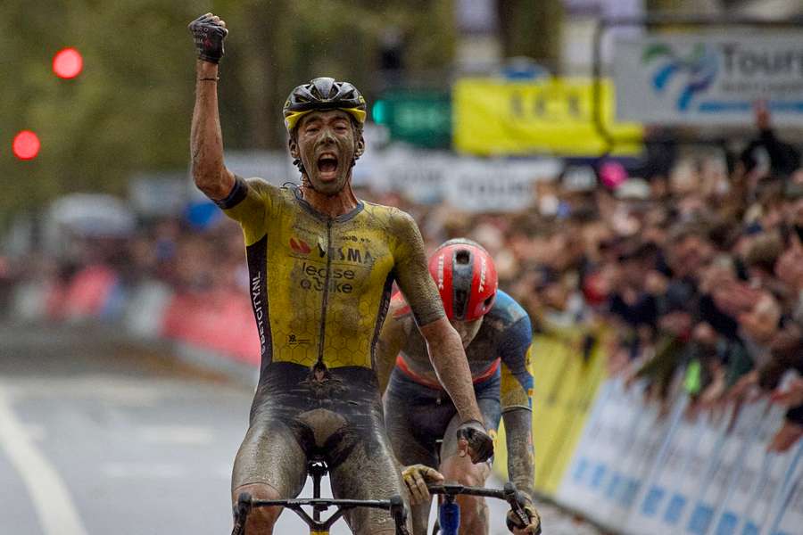 Christophe Laporte celebra vitória