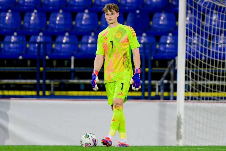 Jonas Urbig ist einer der Hoffnungsträger im Tor der deutschen U21-Nationalmannschaft.