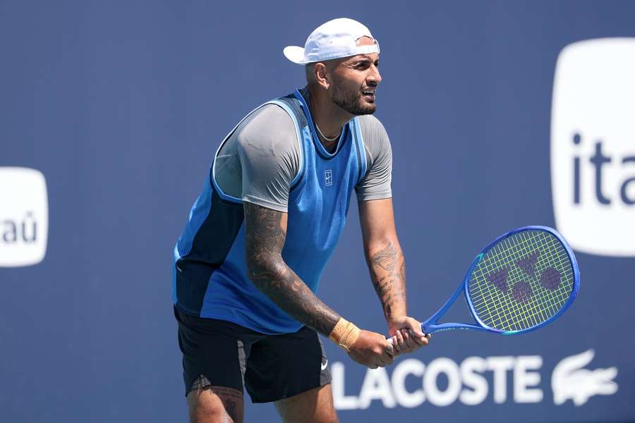 Nick Kyrgios im März in Miami.