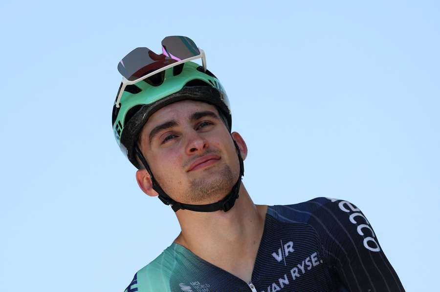 Paul Seixas sur le Tour lundi. Paul Seixas sur le Tour lundi.