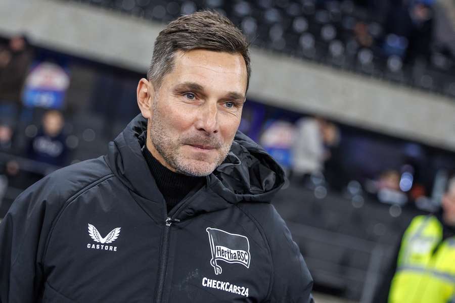Stefan Leitl und Hertha BSC freuen sich auf das anstehende DFB-Pokal-Viertelfinale.