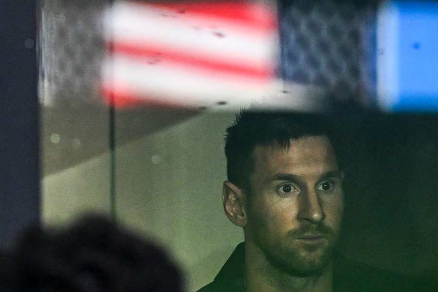 Lionel Messi tem sido espectador dos jogos do Inter Miami nos últimos tempos