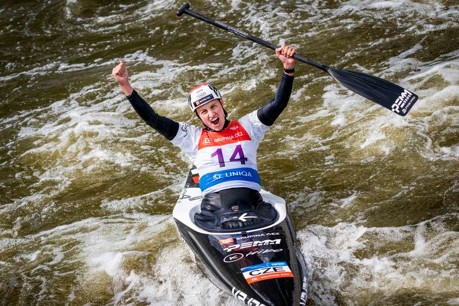 Martina Satková získala v Troji stříbro. Martina Satková získala v Troji stříbro.