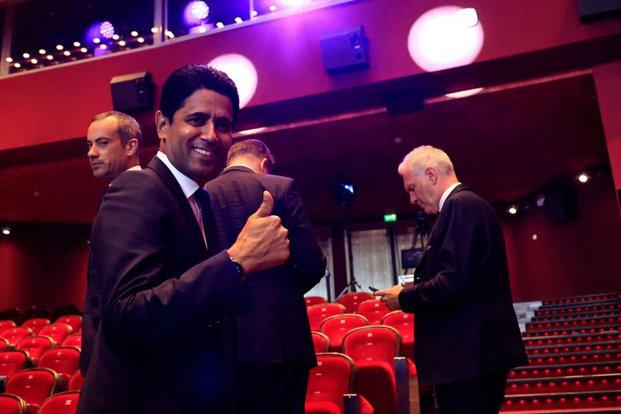 Nasser Al Khelaifi, presidente del PSG