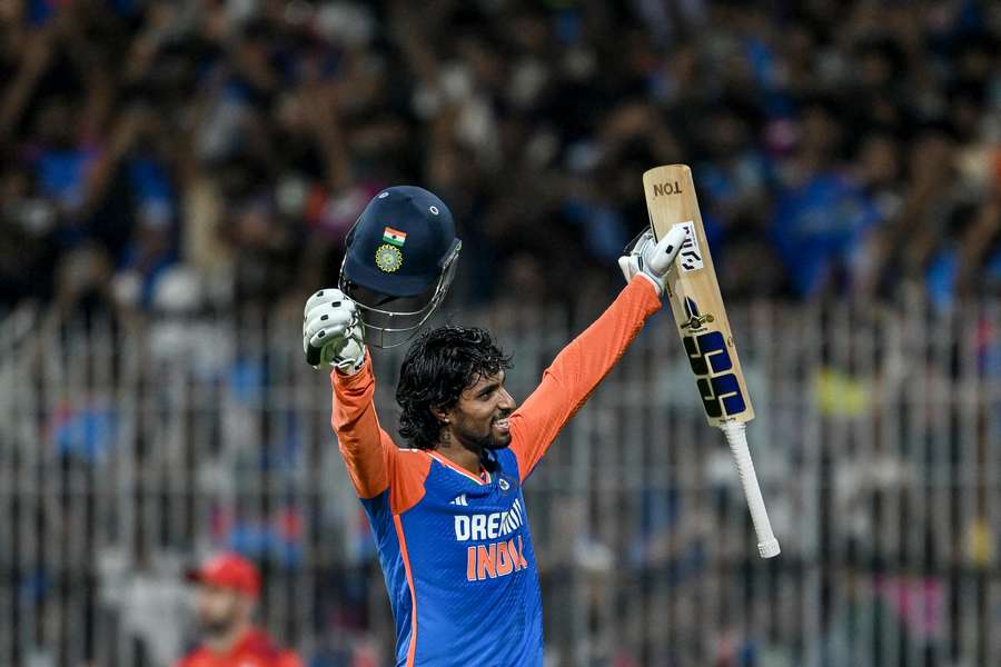 Varma celebrates India's win