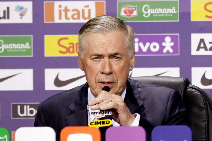 Carlo Ancelotti, técnico da Seleção Brasileira Carlo Ancelotti, técnico da Seleção Brasileira