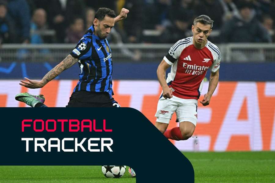 Inter take on Arsenal at San Siro