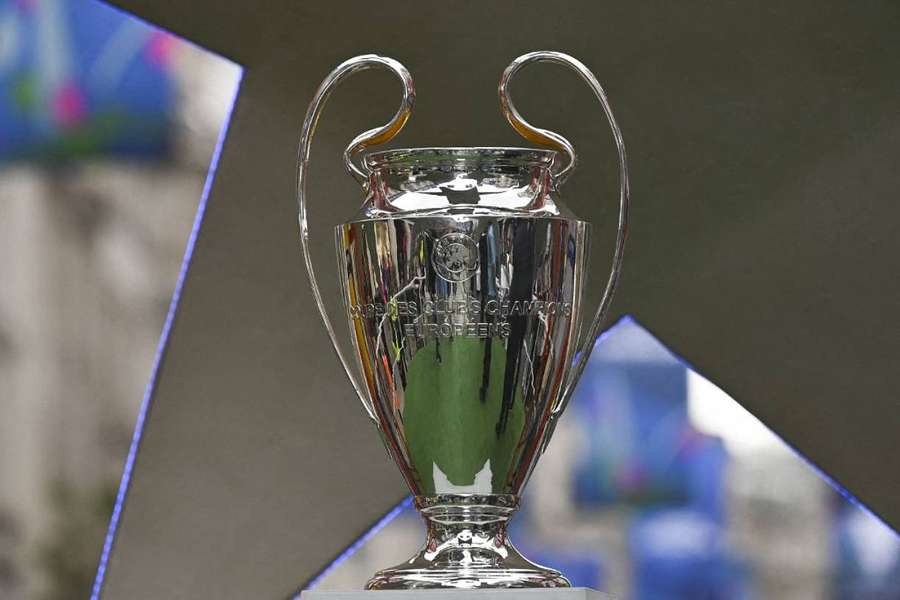 Le trophée de la Ligue des champions exposée à Londres cette semaine.