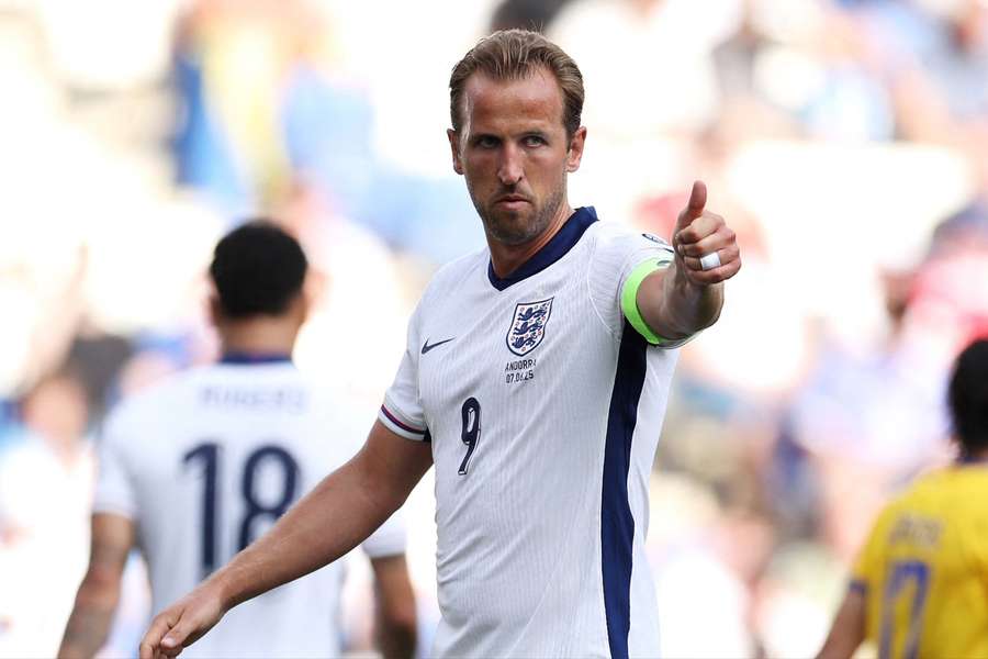 Kane garantiu a vitória da Inglaterra sobre Andorra