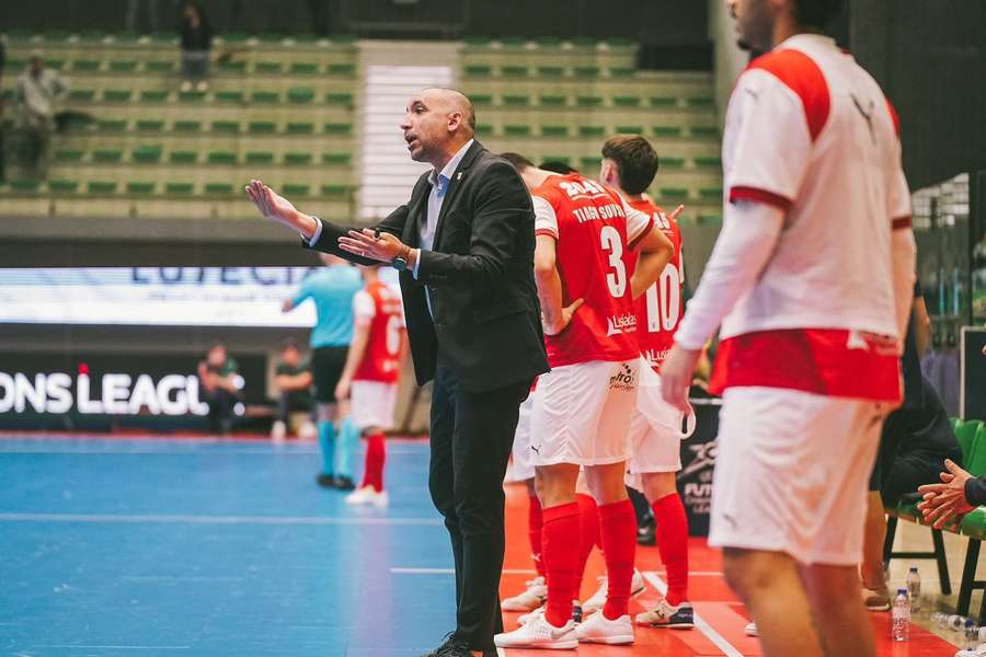 Joel Rocha, treinador do SC Braga
