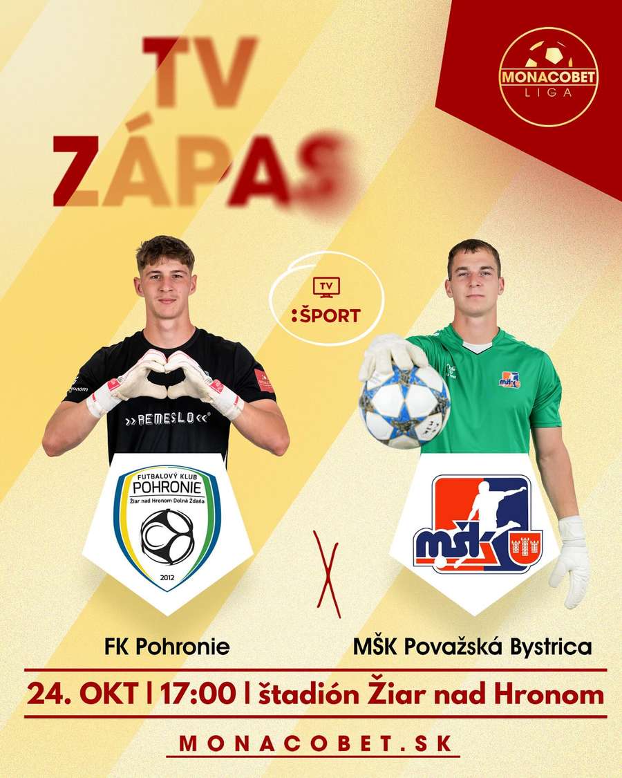 STVR Šport odvysiela duel z Pohronia. STVR Šport odvysiela duel z Pohronia.