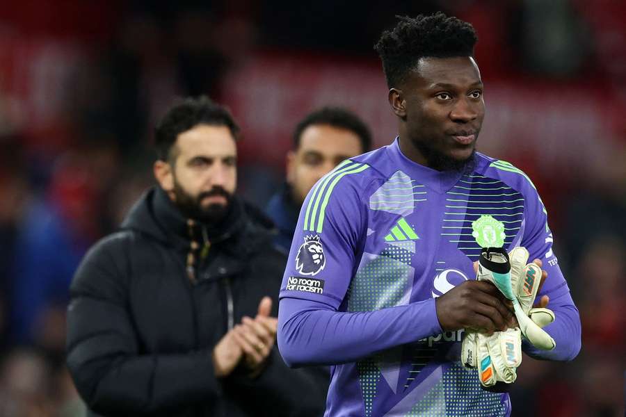Onana em destaque no Manchester United