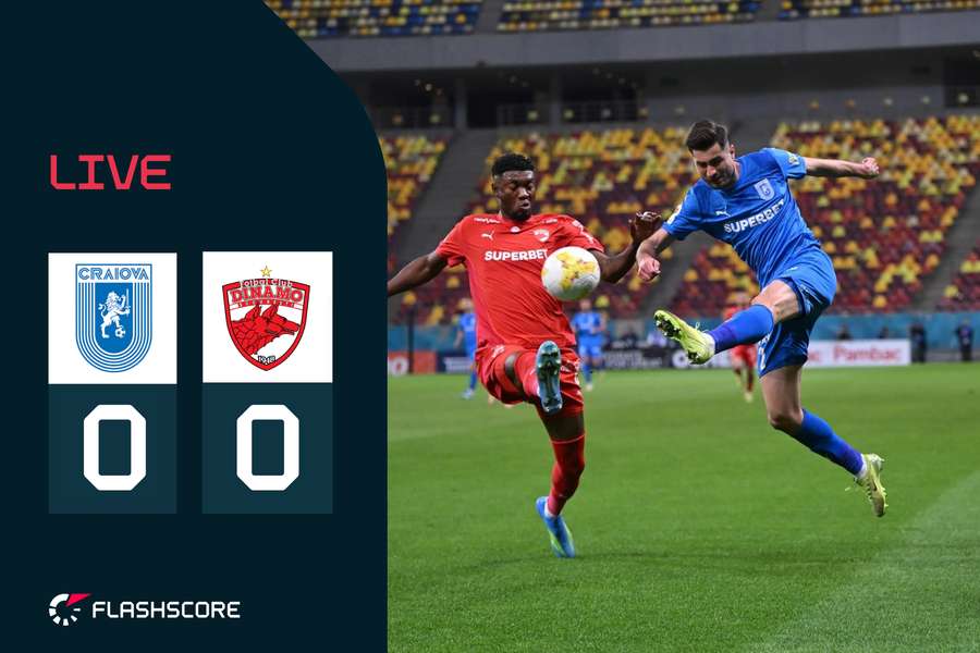 LIVE Universitatea Craiova - Dinamo