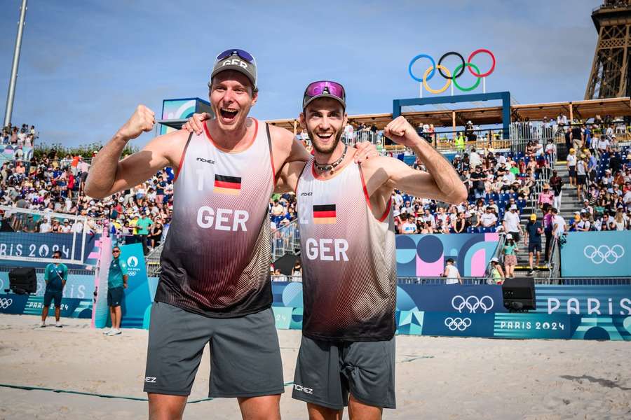 Das Duo Ehlers/Wickler präsentiert sich in Paris in starker Verfassung.