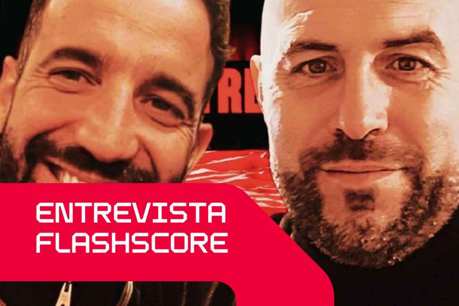 Tony da Silva com Ruben Amorim