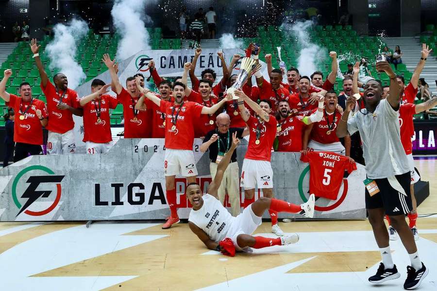 Benfica sagrou-se campeão