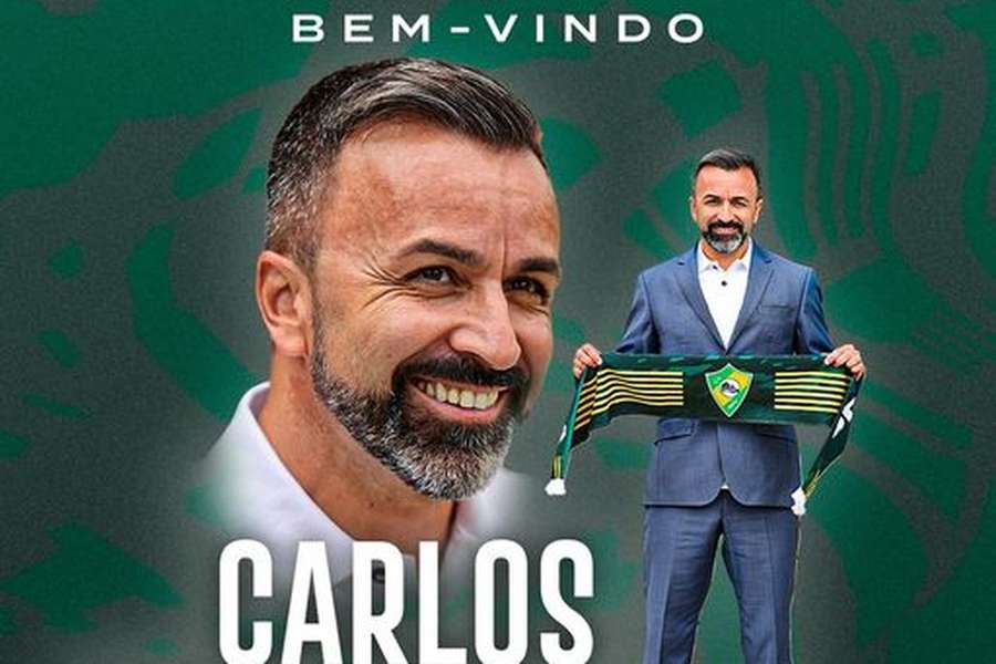 Carlos Vaz Pinto, novo treinador do Mafra