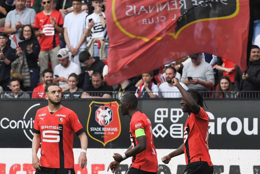 Rennes confirmou descida do Angers e ainda sonha com os lugares europeus