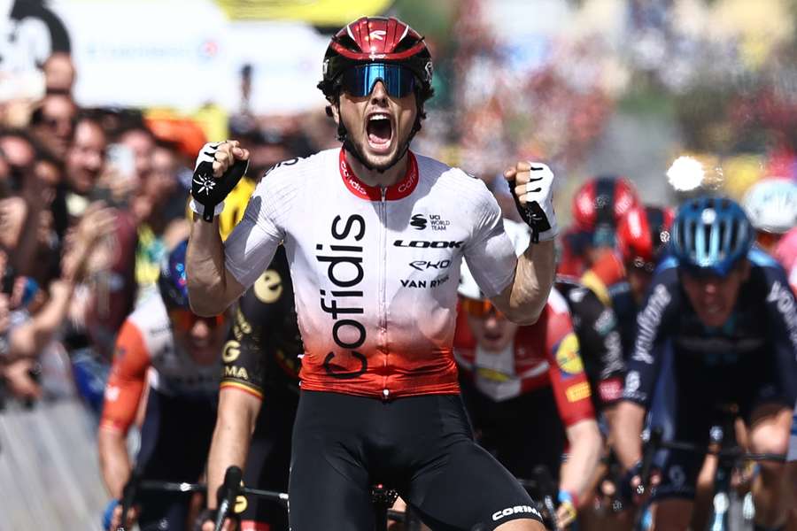 Victor Lafay vandt søndag sin sejr nummer fire i karrieren på Tour de Frances anden etape. Tidligere har franskmanden også sejret i Giro d'Italia.