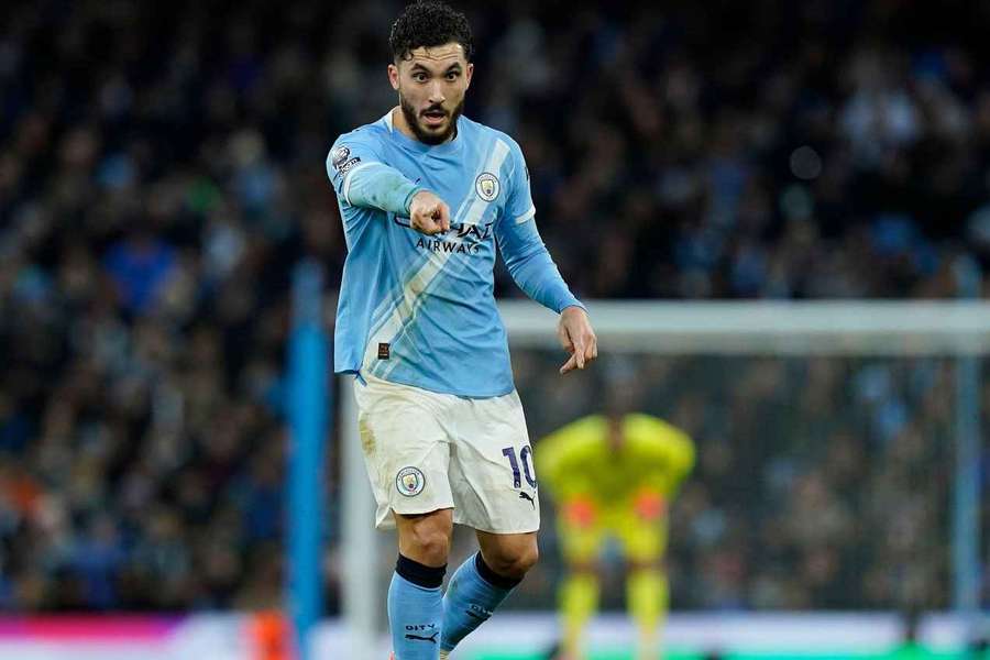 Cherki, jogador do Man City Cherki, jogador do Man City