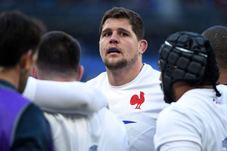 Willemse in action against Scotland at the Six Nations