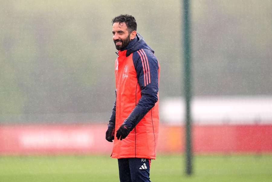 Ruben Amorim, treinador do Manchester United