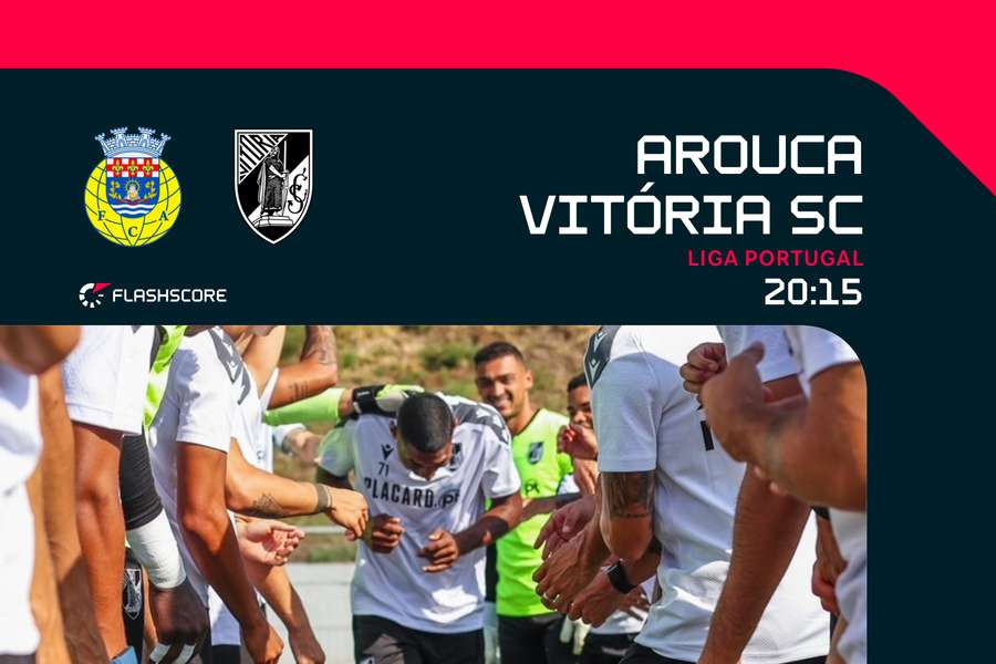 Arouca recebe Vitória SC no fecho da 1.ª jornada