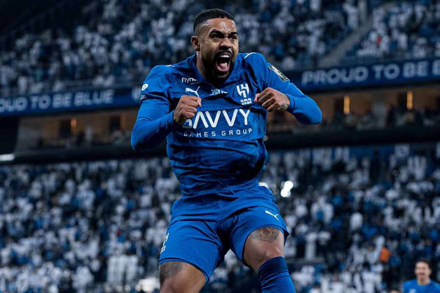 Malcom abriu o caminho para a goleada do Al-Hilal Malcom abriu o caminho para a goleada do Al-Hilal