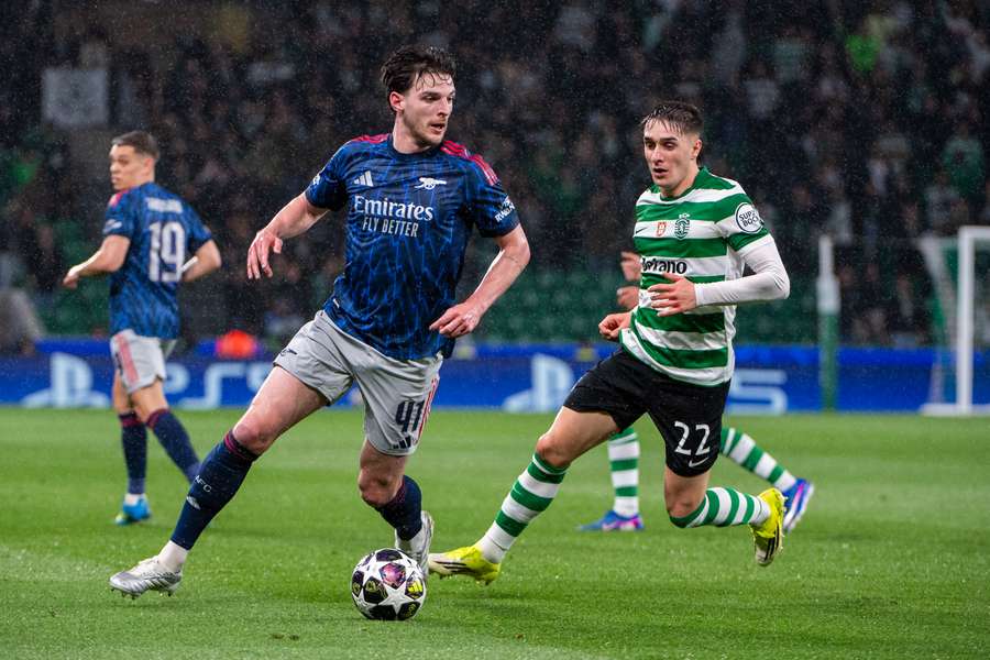 Sporting-Arsenal la semaine passée.