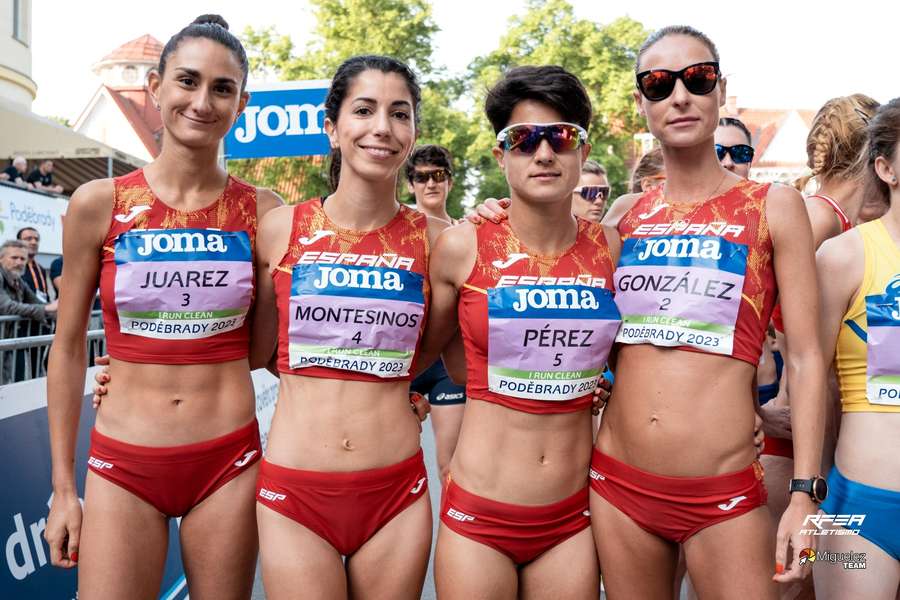 La selección de marcha femenina, campeona de Europa