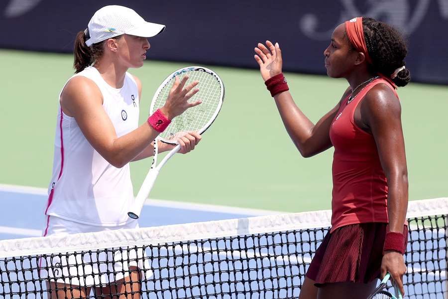 Gauff's laatste overwinning op Swiatek was in augustus 2023 in Cincinnati