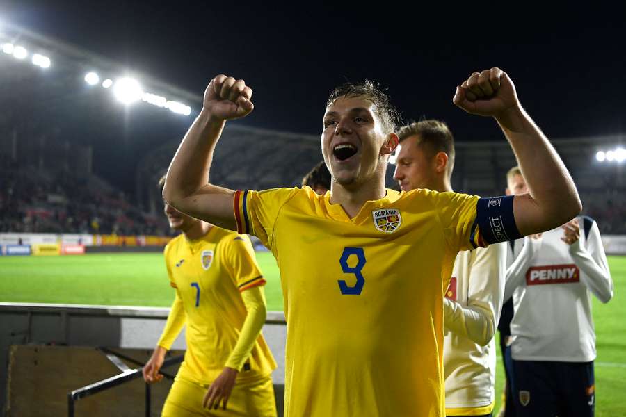 Louis Munteanu este căpitanul echipei Under-21 a României