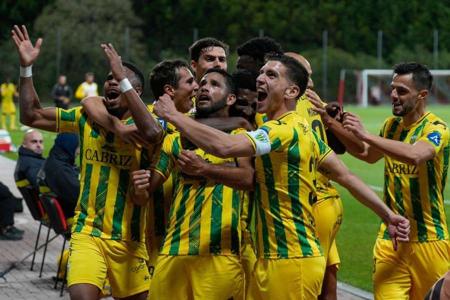 Tondela festeja mais um triunfo