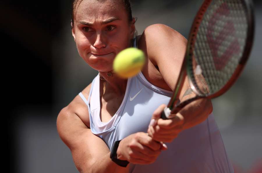 Aryna Sabalenka turned on the power as she fought back to beat Mayar Sherif