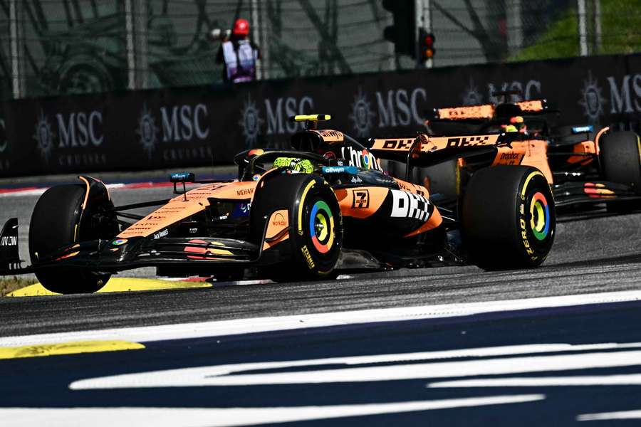 McLaren secured a 1-2 finish in Austria on Sunday
